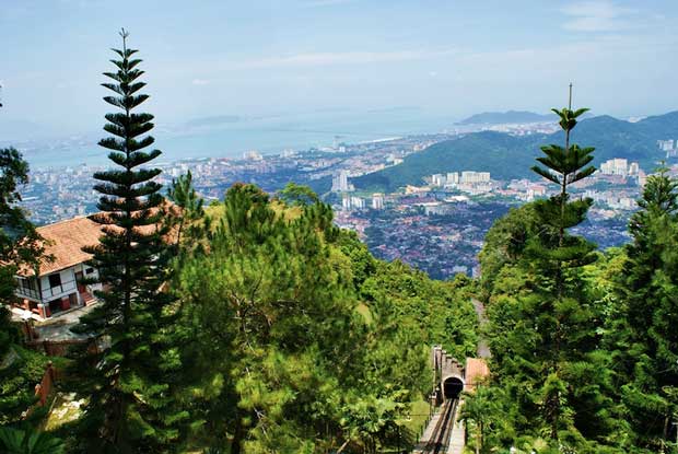 جاذبه های گردشگری پنانگ مالزی - تپه پنانگ-penang_hill