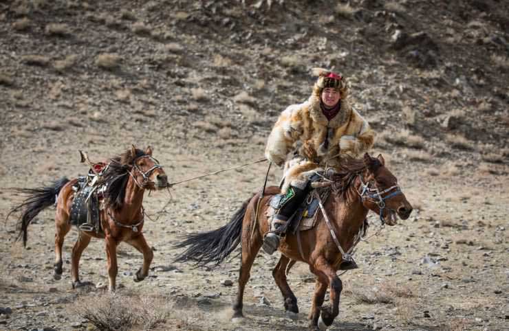 اسب سواری در مغولستان