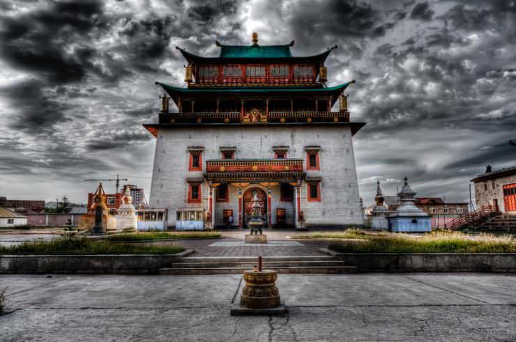 صومعه های بودایی در مغولستان