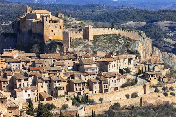 زیباترین شهرهای اسپانیا الکیوزار-alquezar