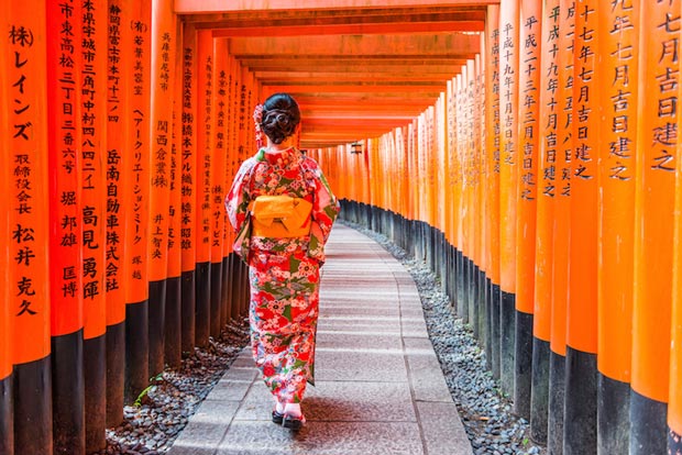 دیدنیهای شهر کیوتو ژاپن - زیارتگاه Fushimi Inari