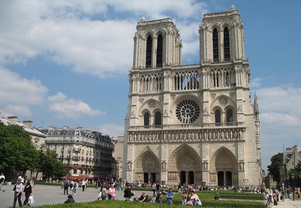 کلیساهای فرانسه - Notre Dame de Paris