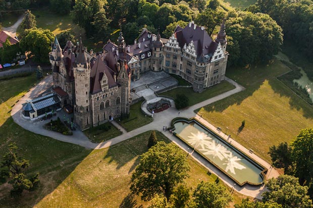 قلعه تاریخی لهستان - قلعه Moszna