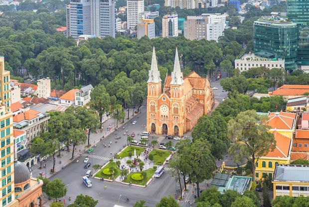 جاهای دیدنی هوشی مین ویتنام - کلیسای جامع نوتردام سایگون-saigon_notre_dame_cathedral