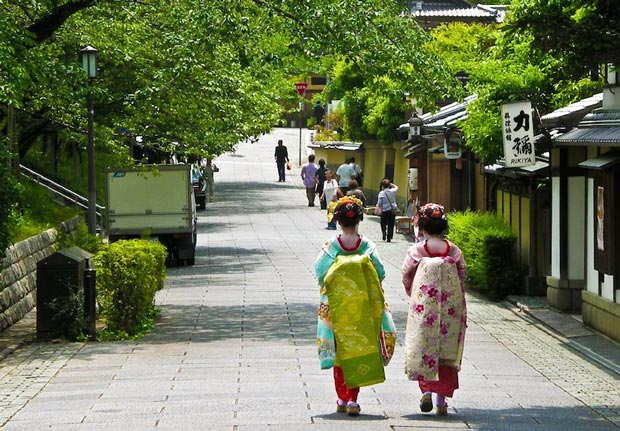 دیدنیهای شهر کیوتو ژاپن - منطقه Gion