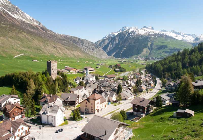 زیباترین شهرهای سوئیس