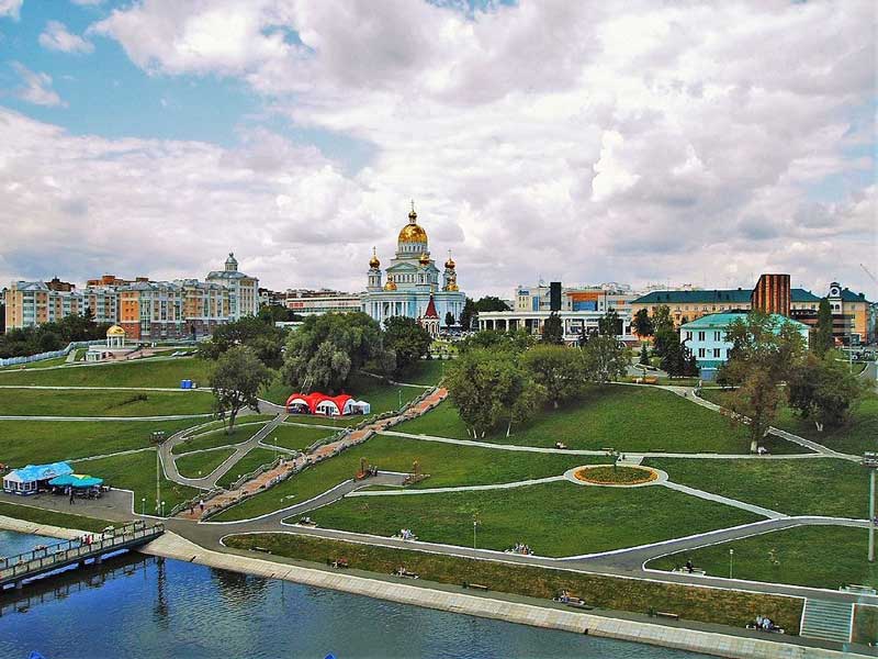 Pushkin’s Park in Saransk